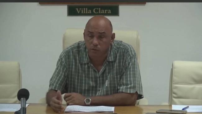 Alberto López Díaz, gobernador de la provincia de Villa Clara.